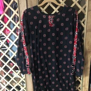 Indian cotton shirt dress